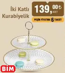 COLORİNA İKİ KATLI KURABİYELİK